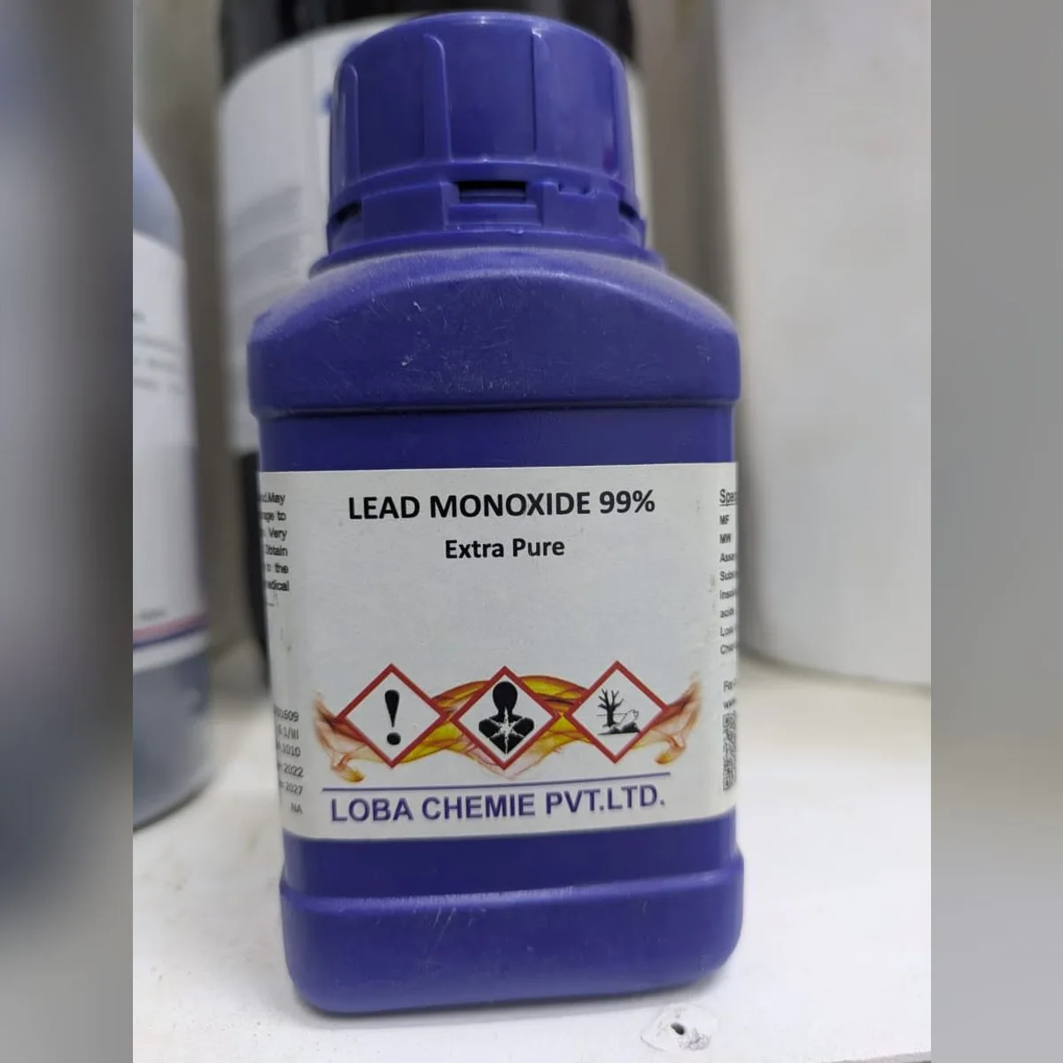 Lead Monoxide 99% Extra Pure
